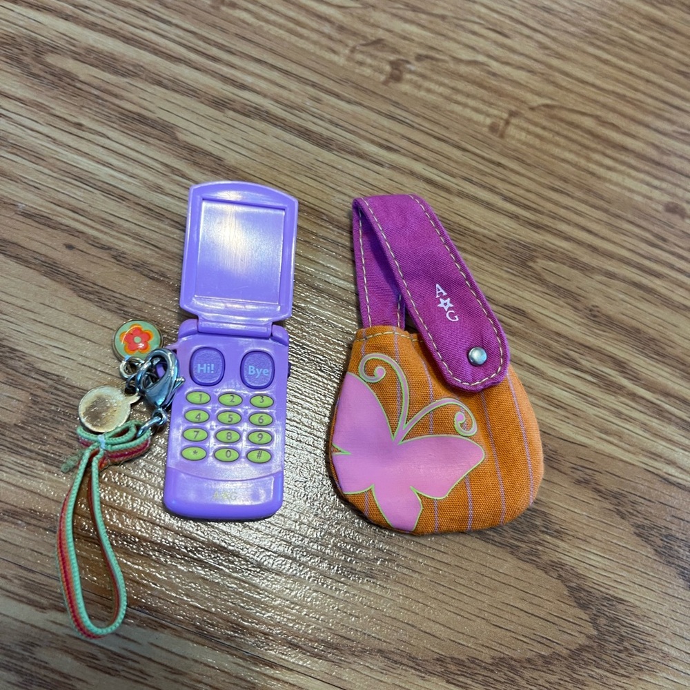 American Girl 2008 Purse and Charms Set - Picture 2 of 2